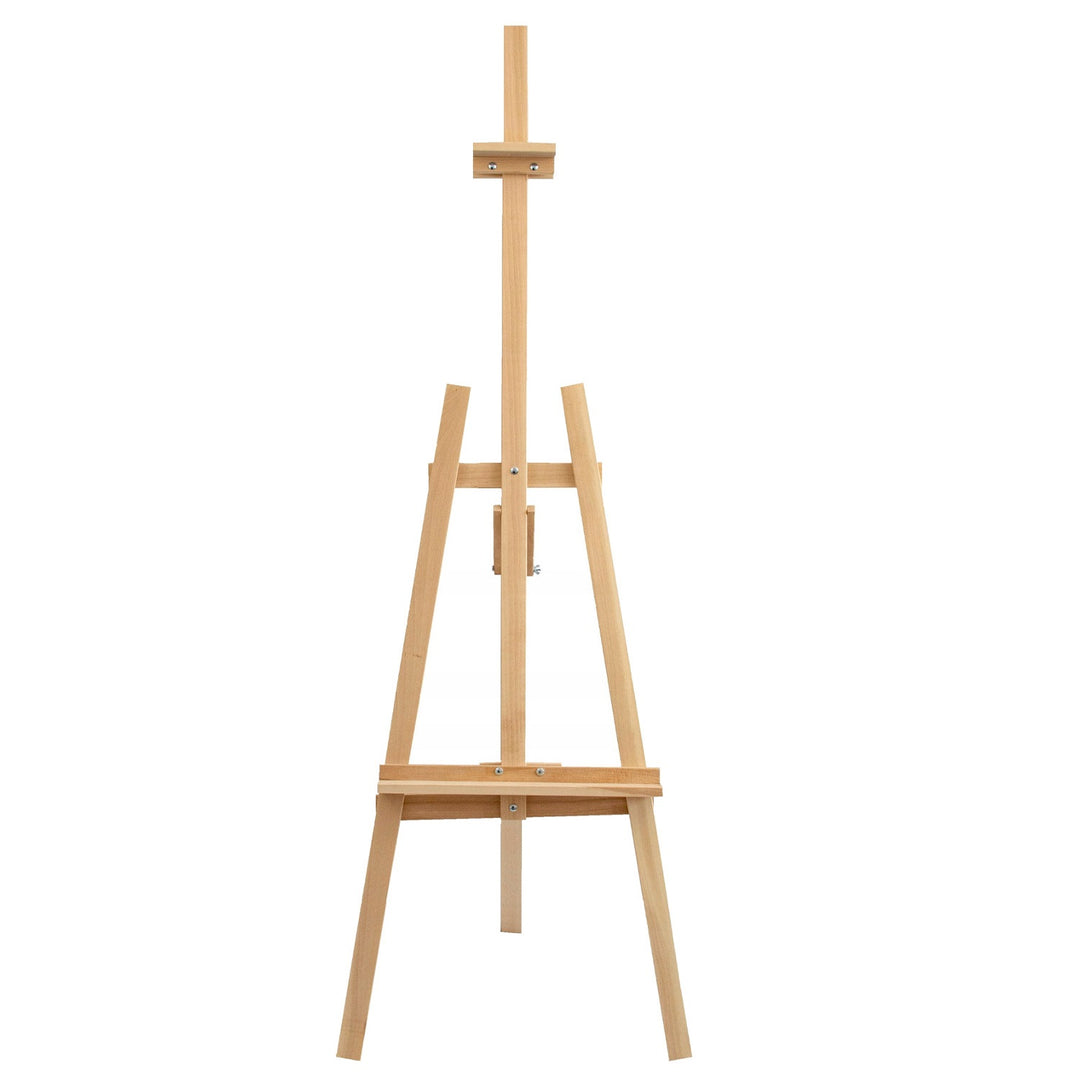 Smol Drew Painting Easel Beech Wood 150cm Tray Tripod Natural Wooden