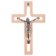 Wooden Hanging Cross Christian Modern Holy Jesus Crucifix Passion Wall Mount Prayer 25x16x1.6cm