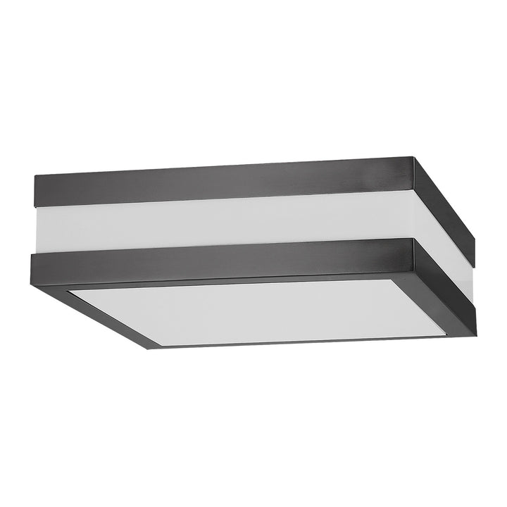 RABALUX STUTTGART 8685 Outdoor Ceiling Lamp 2x E27 Anthracite Weatherproof IP44 Durable Metal Plastic