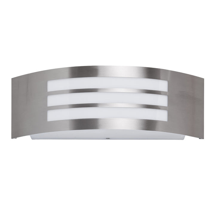 Rabalux Roma 8410 Cruach Inox Lampa Balla Lasmuigh Satin Chrome Silver IP44 E27