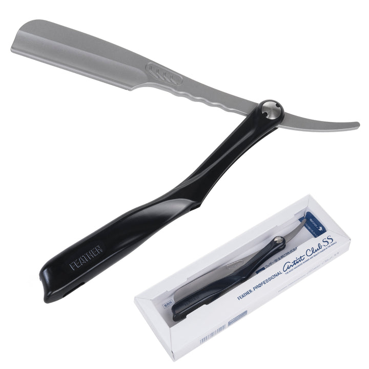 Razor blade  shavette Feather Professional Artist Club Black ACS-RB