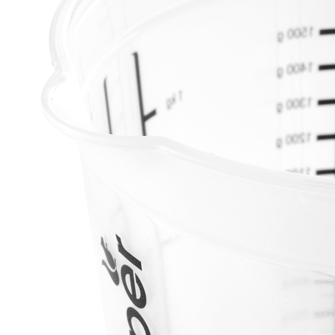 Keeeper Masimmo Measuring Jug Dishwasher Food Safe Comfortable Handle Cooking Baking Non Slip Base Modern