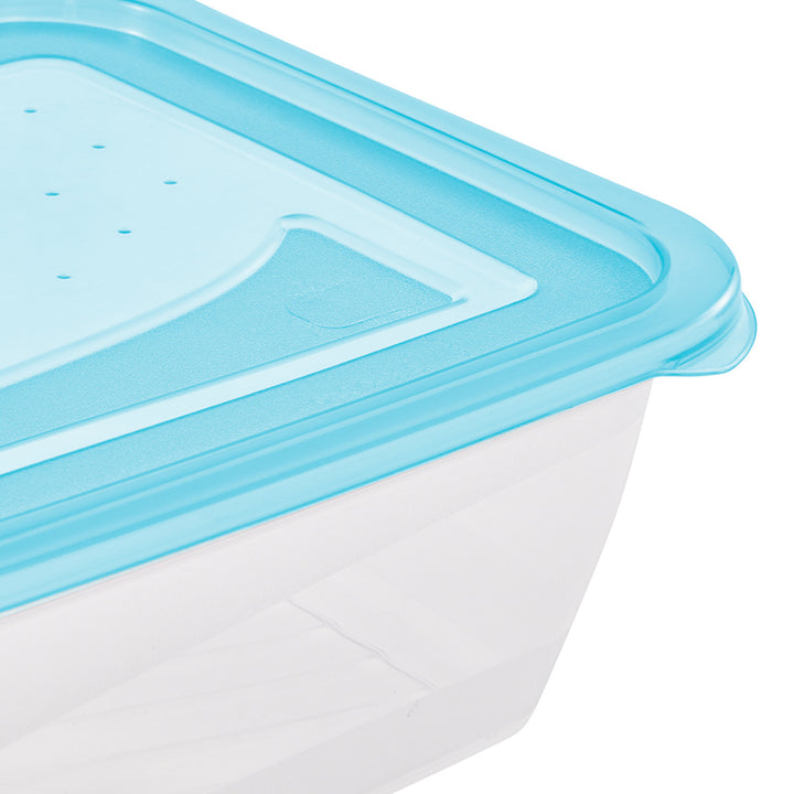 Keeeper Fredo Fresh Food Container Set Fridge Freezer Dishwasher Safe 3 x 1.25L Stackable