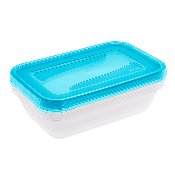 Keeeper Fredo Fresh Food Container Set Fridge Freezer Dishwasher Safe 3 x 2.4l  Stackable