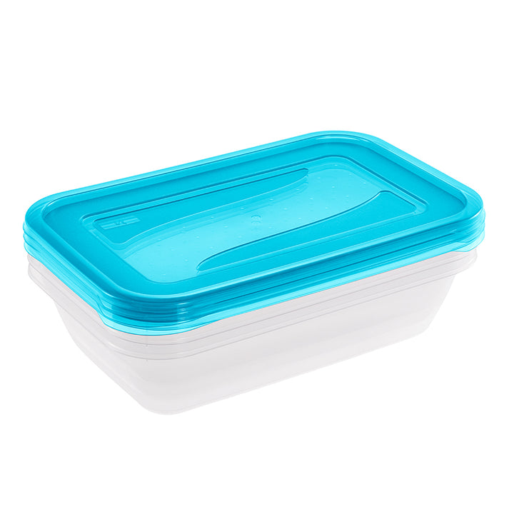 Keeeper Fredo Fresh Food Container Set Fridge Freezer Dishwasher Safe 3 x 2.4l  Stackable