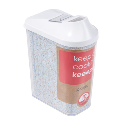 Food Storage Container Lid Kitchen 1L Transparent Dishwasher Safe