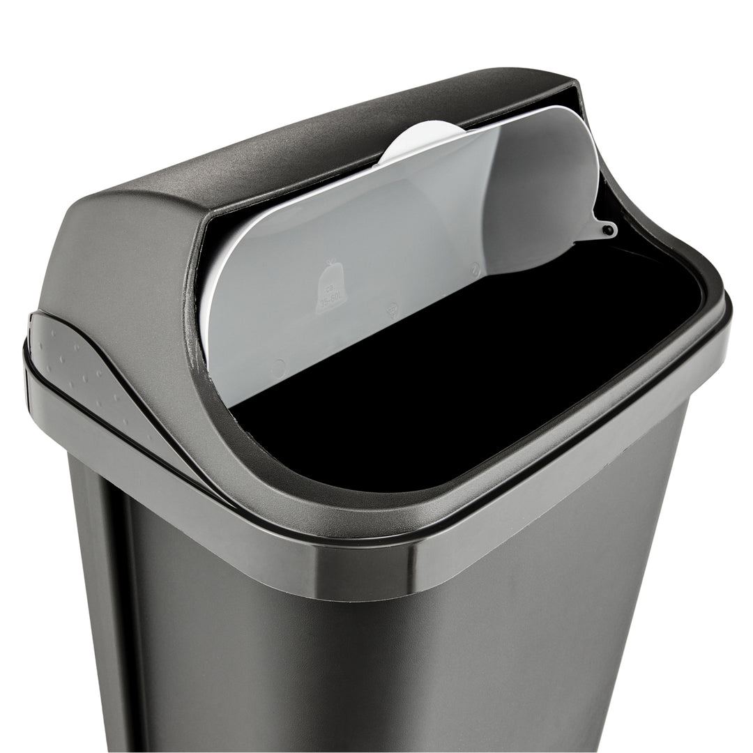 Keeeper Rasmus Keeeper Rasmus Waste Bin Trash Can 25L Swivel Lid Recycling Sorting Modern