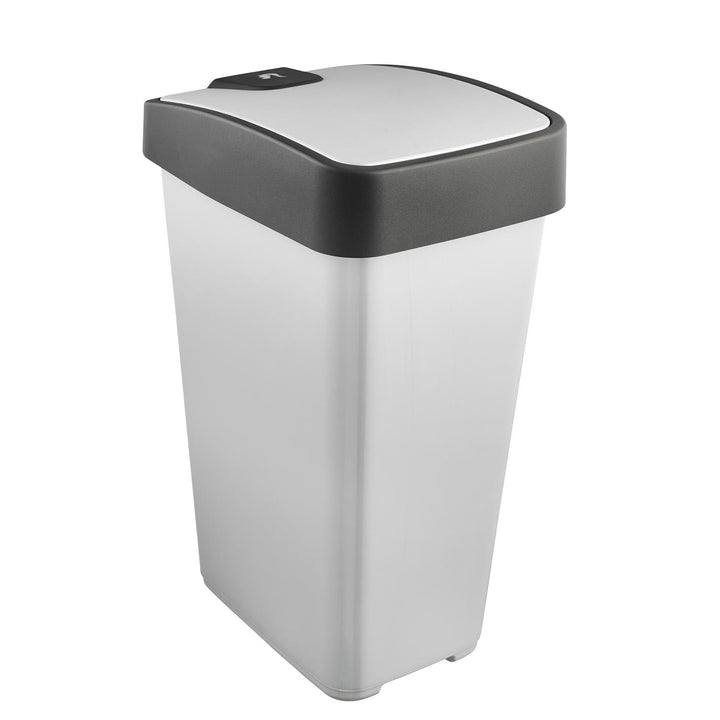 Keeeper Waste Bin Trash Can 25L Double Opening Recycling Sorting