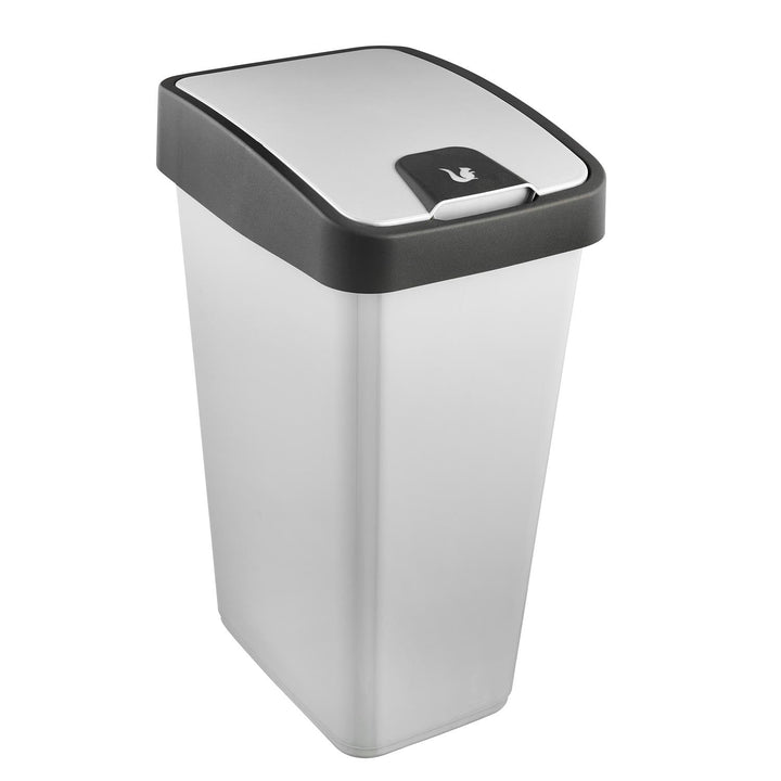 Keeeper Waste Bin Trash Can 25L Double Opening Recycling Sorting