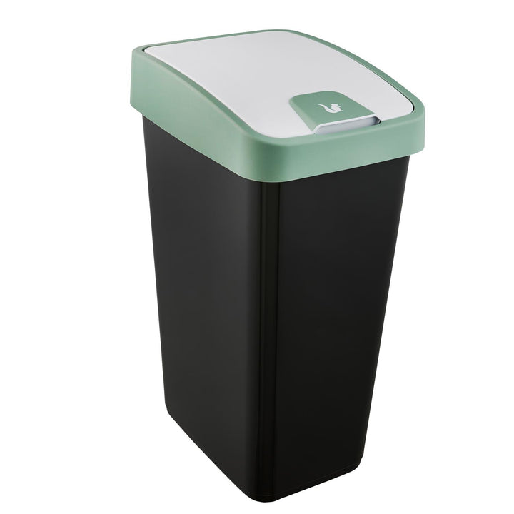 Keeeper Waste Bin Trash Can 25L Double Opening Recycling Sorting