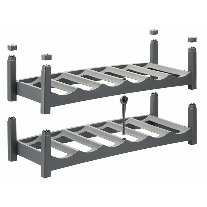 Rotho Vario bottle rack shelf set of 3 pieces