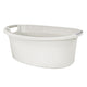 BranQ Cotton 60l Oval Laundry Bowl Laundry Basket Color Antique White