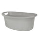 BranQ Cotton 60l Oval Laundry Bowl Laundry Basket Light Grey Color