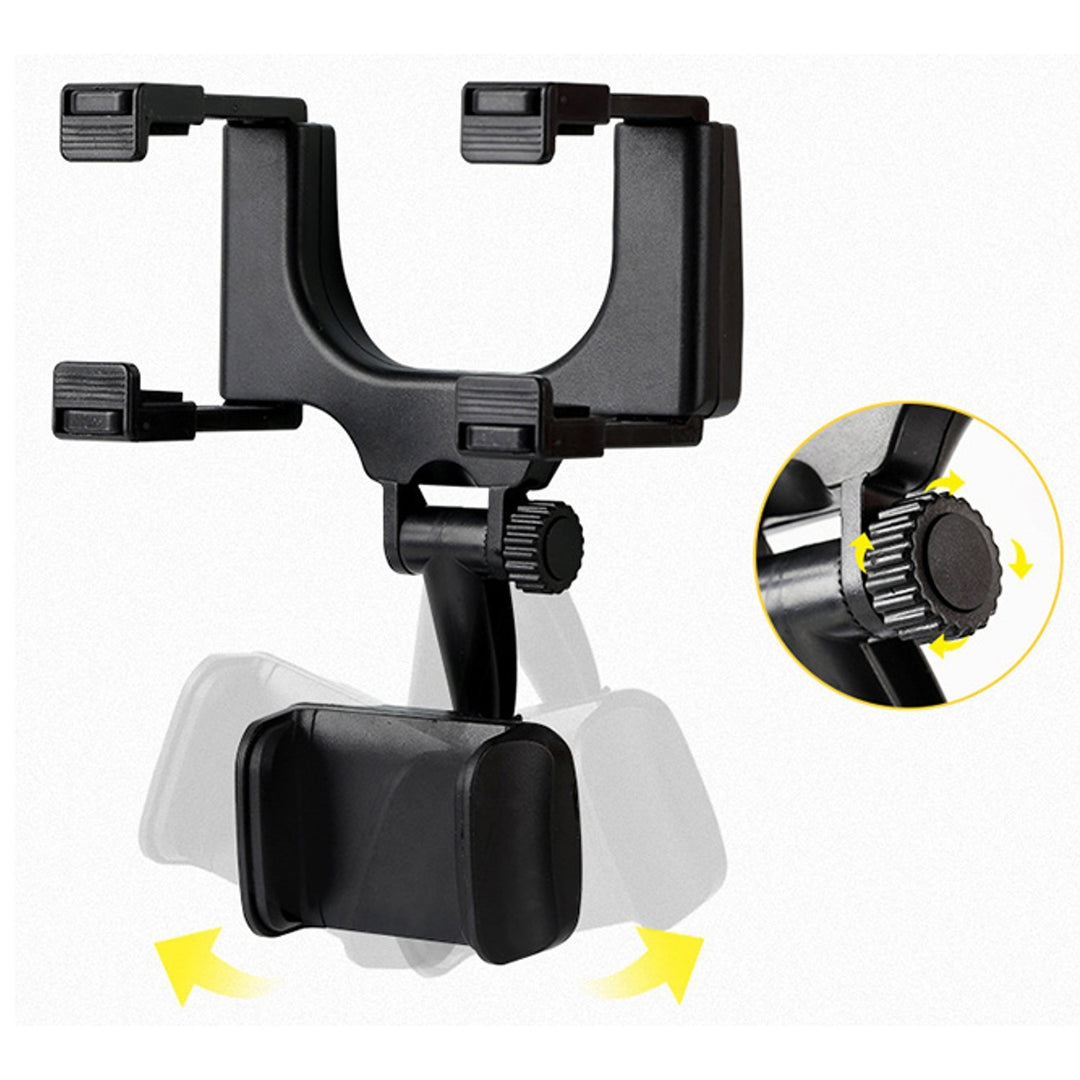 TRACER U11 Adjustable Car Mount Holder for Rearview Mirror – Secure and Convenient Phone Mounting Solution