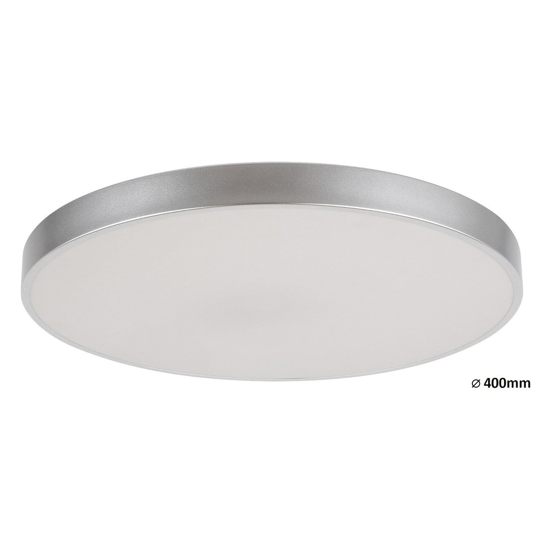 Lampa uasteorainn Rabalux Tesia 3315 airgid 36W solas bán nádúrtha