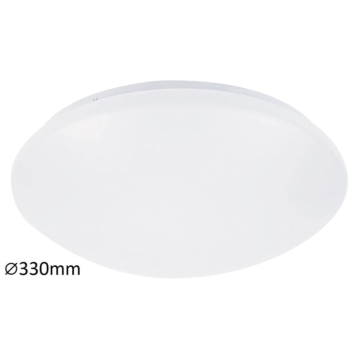 Rabalux Lucas 3435 white 18W elegant round ceiling lamp