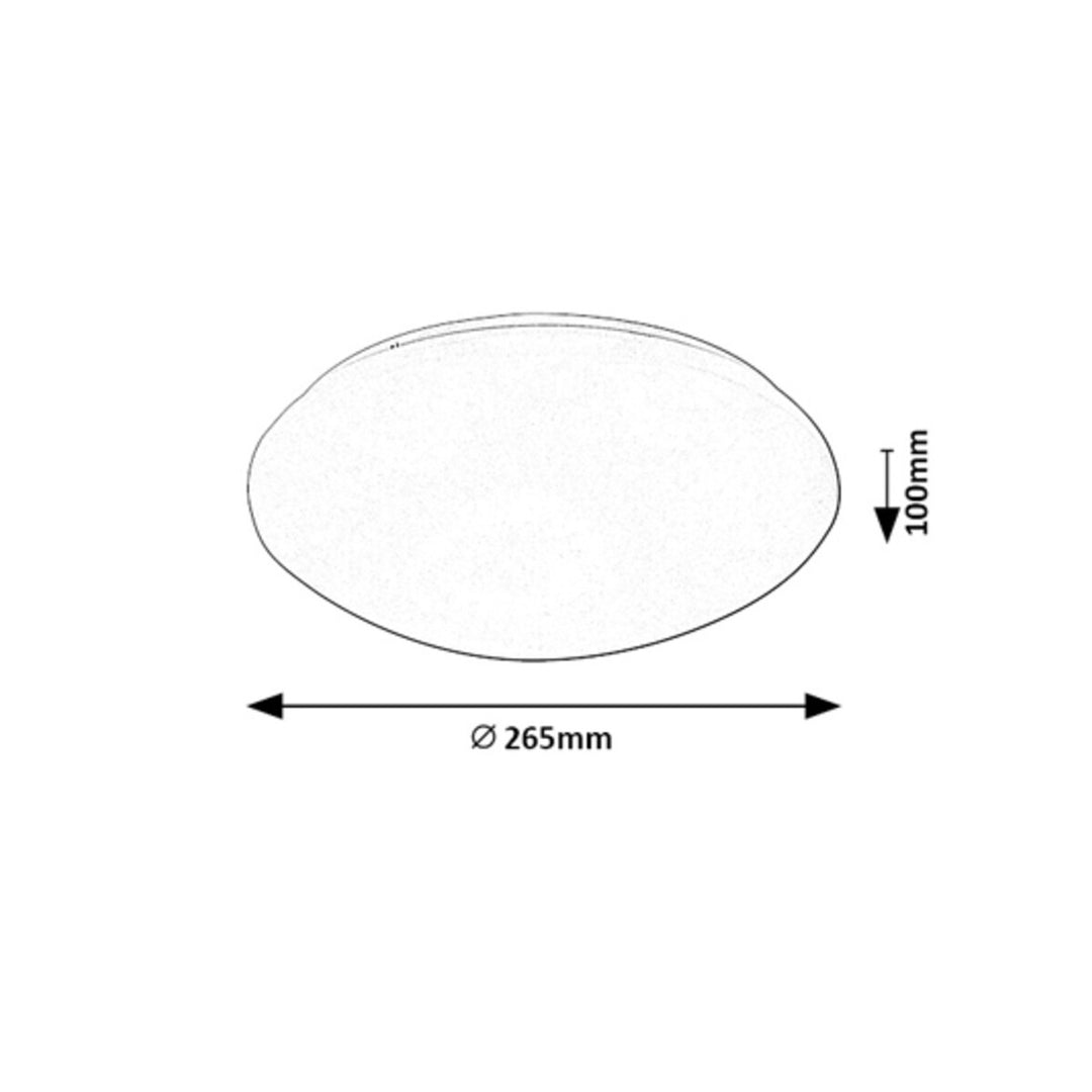 Rabalux Lucas 71132 Uasteorainn Lampa Bán 12W Braiteoir Tairiscint