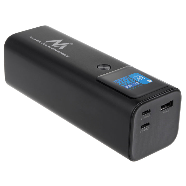 Maclean MCE335 Mobile Battery Power Bank 24600mAh Power Delivery (PD) 140W Fast/Quick/Super Charge 88.56Wh 2x Typ-C USB