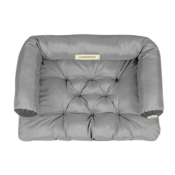 Dog bed sofa playpen Prestige 100 x 70 cm waterproof grey