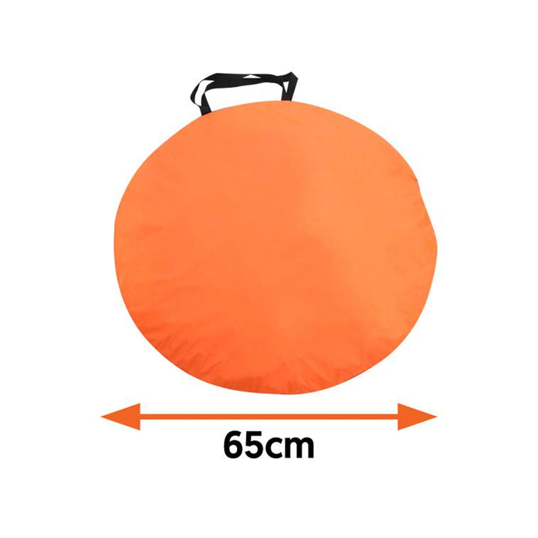 JUNIOR Pop Up Beach Tent Automatic Self Folding Waterproof Camping Sun Shade Wind Protection