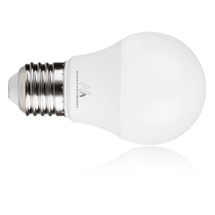 Maclean MCE273 6x LED Bulb, Thread E27, 9W, 220-240V AC, WW Warm White, 3000K, 920lm