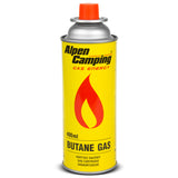 Alpen Camping 28x 400ml Gas Cartridge Gas Bottle for Gas Stove, Camping Stove, Bunsen Burner, Soldering Burner