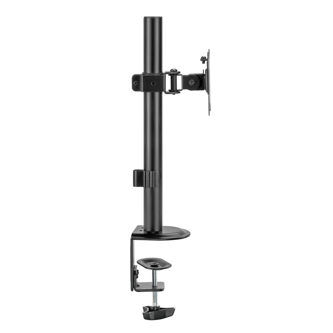 Maclean MC-751N Monitor Desk Mount Holder VESA 75x75 100x100 17"-32" 9kg Rotating Tilting Cable Routing