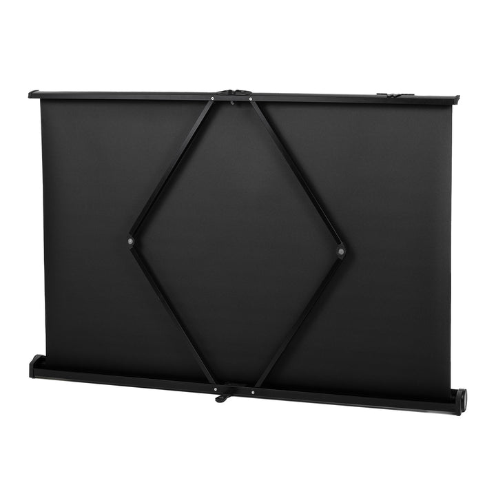 Maclean Portable Projection Screen Compact 40" 16:9 Free-Standing Office Cinema Matt White Home