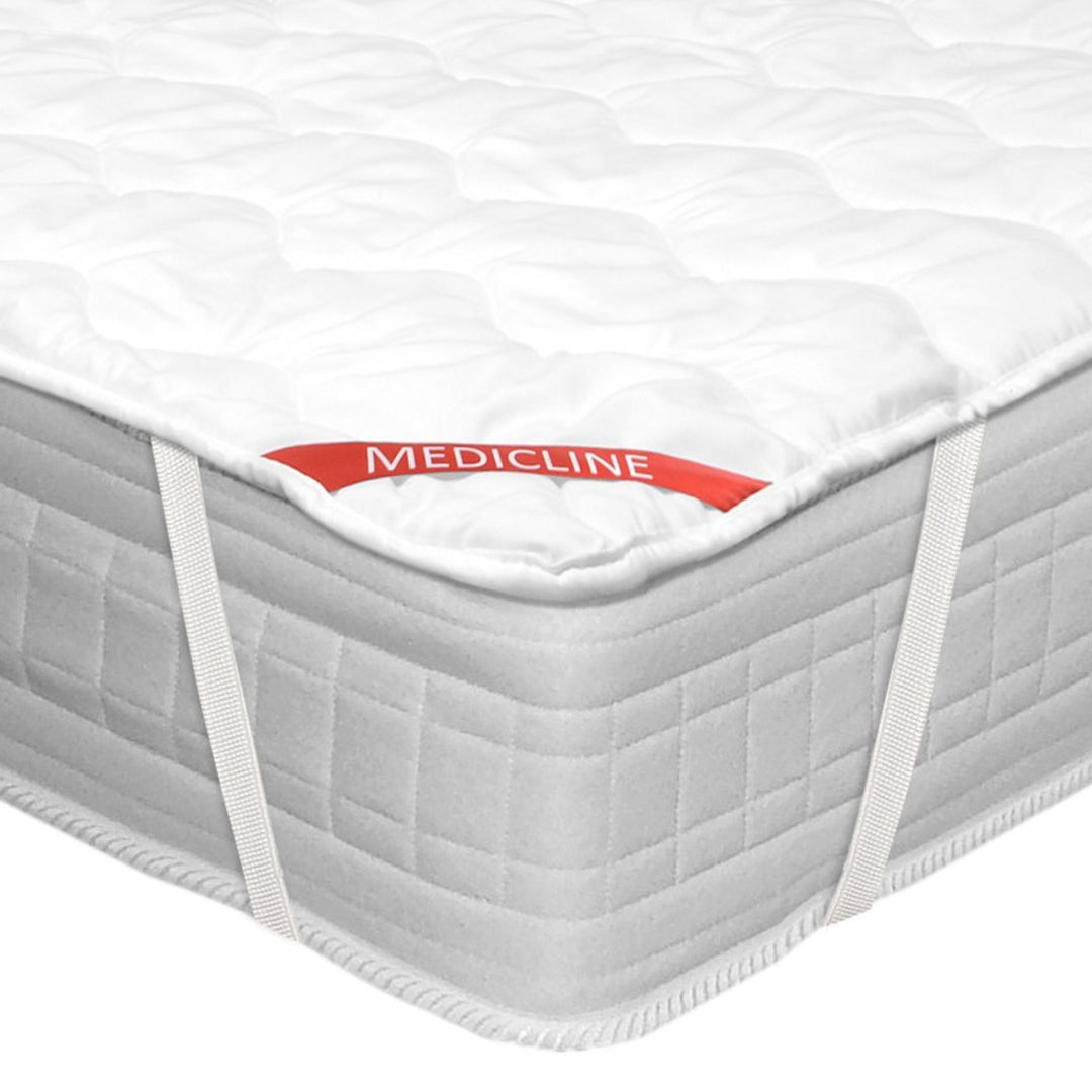 AIO FACTORY 90x200cm Premium Bed Mattress Topper Quilted Thick Protector Layer White Thick