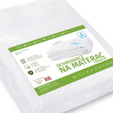Topper Mattress Protector Elastic Strap Waterproof Washable 90 x 200 cm