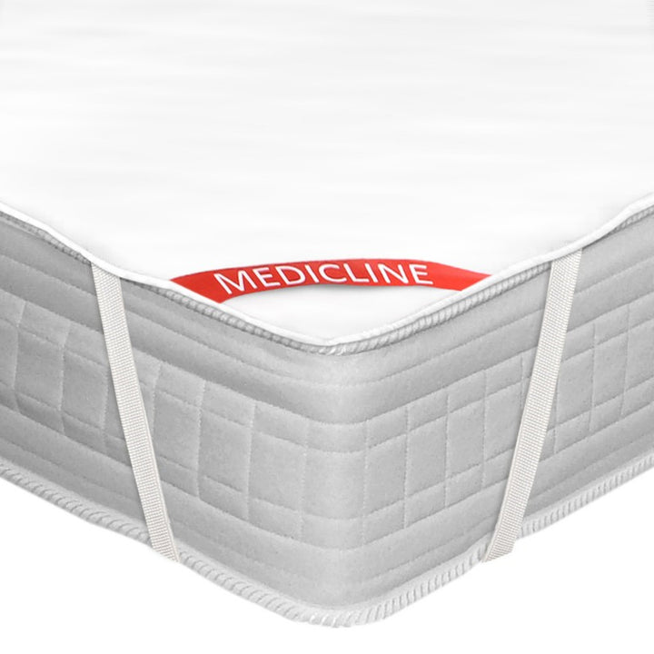 Topper Mattress Protector Elastic Strap Waterproof Washable 160x200cm