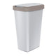 KEDEN COMPACTA Q 45L Recycling Waste Bin Grey & Brown BIO Waste Trash Can Sorting Segregation ECO Colour Coded