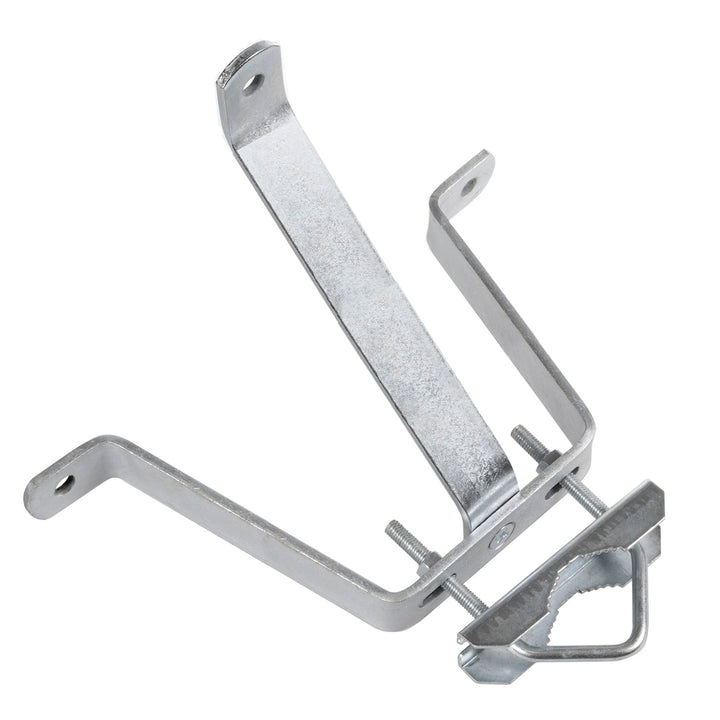 Maclean MCTV-933 Antenna Mast Pole Mounting Clamps Wall Spacer up to Ø 71mm Antenna Mast Mount Holder for Satellite Dish (Wall Distance: 20cm)