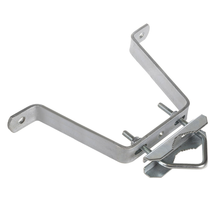 Maclean MCTV-933 Antenna Mast Pole Mounting Clamps Wall Spacer up to Ø 71mm Antenna Mast Mount Holder for Satellite Dish (Wall Distance: 20cm)