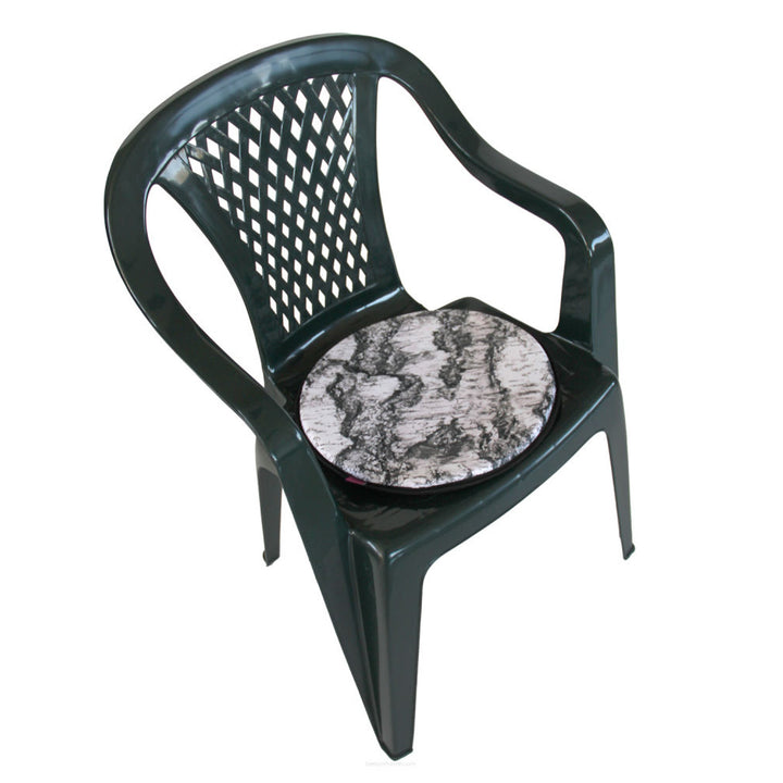 Seat Cushion Decorative Chair Round Pad Garden Furniture Waterproof Codura 35cm