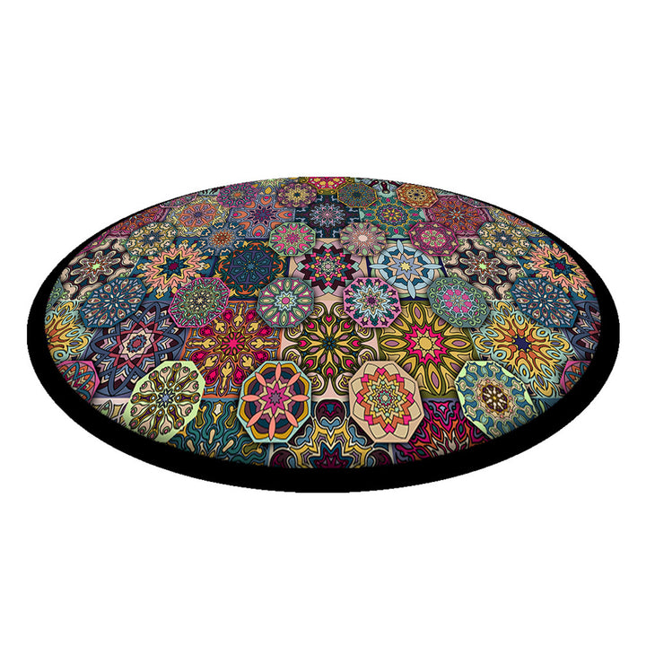 Seat Cushion Decorative Chair Round Pad Garden Furniture Waterproof Codura 35cm