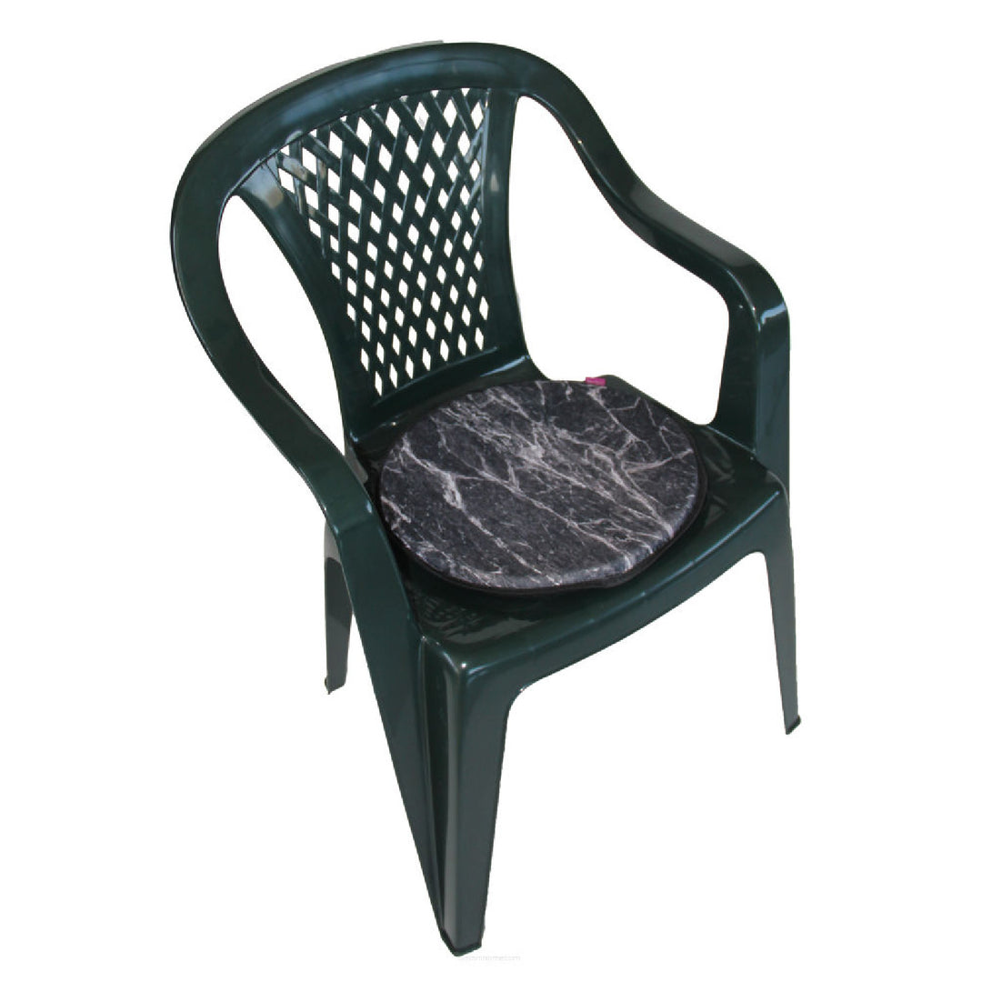 Seat Cushion Decorative Chair Round Pad Garden Furniture Waterproof Codura 35cm