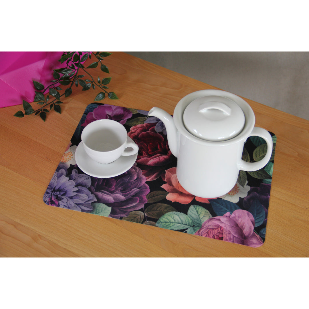 Table Mat for Dinner Plate Tray Decorative Felt Washable 29cm x 42cm