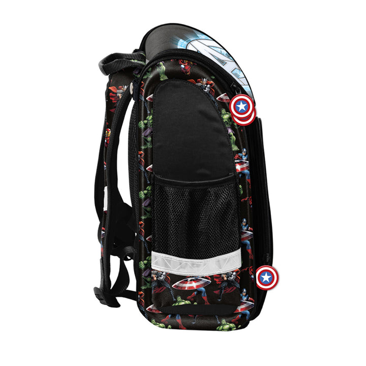 Paso AV23DD-524 Avengers School Bag Kids Backpack Zip Pocket Ergonomic Back Waterproof