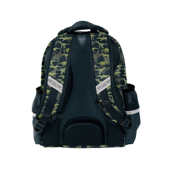 Paso PP23DZ-565 Préimh Scoil Dineasár Pócaí Backpack Láimhseáil Zipper