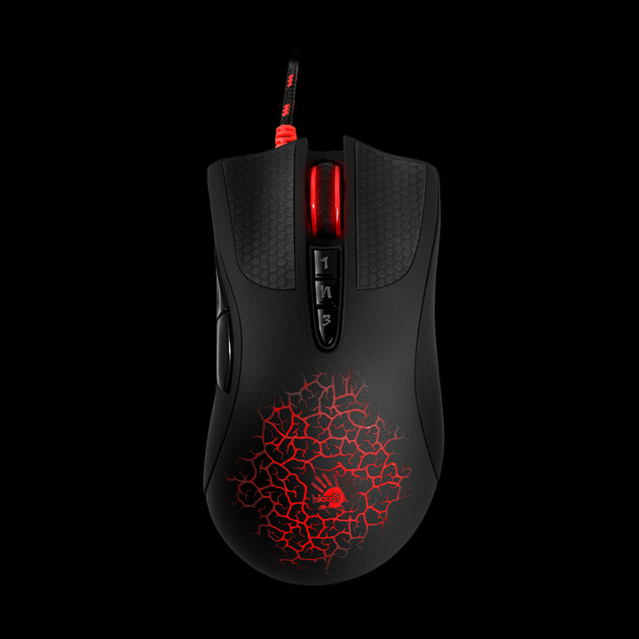 A4TECH BLOODY Blazing A90 A90A Activated Optical Mouse Gaming Wired USB 8 Programmable Buttons 6200 DPI 1000Hz