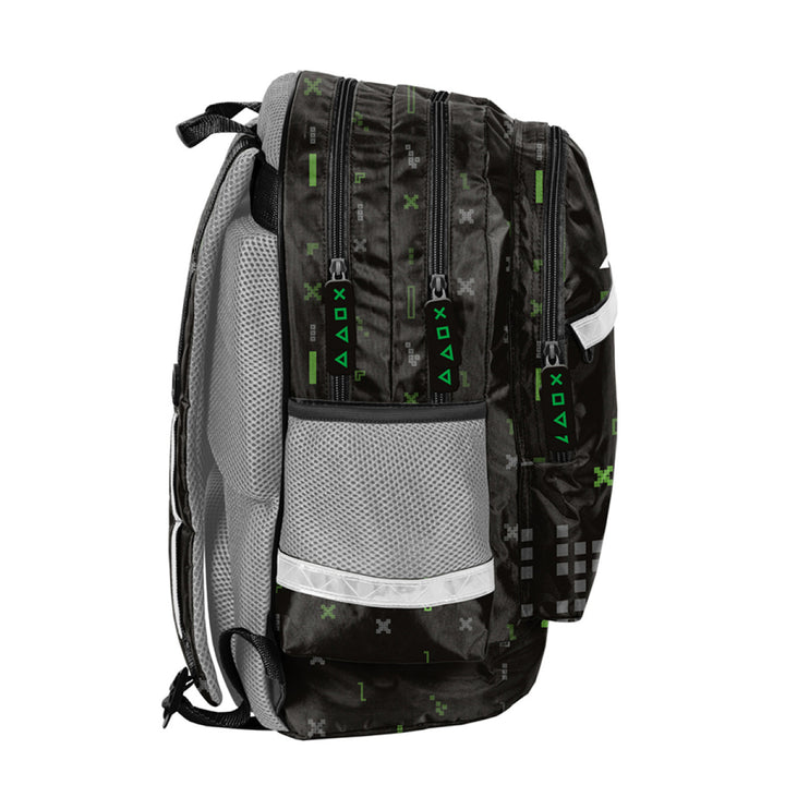 Paso PP23GE-116 Pócaí Mála Backpack Scoile Cearrbhachais 42x29x16 cm.