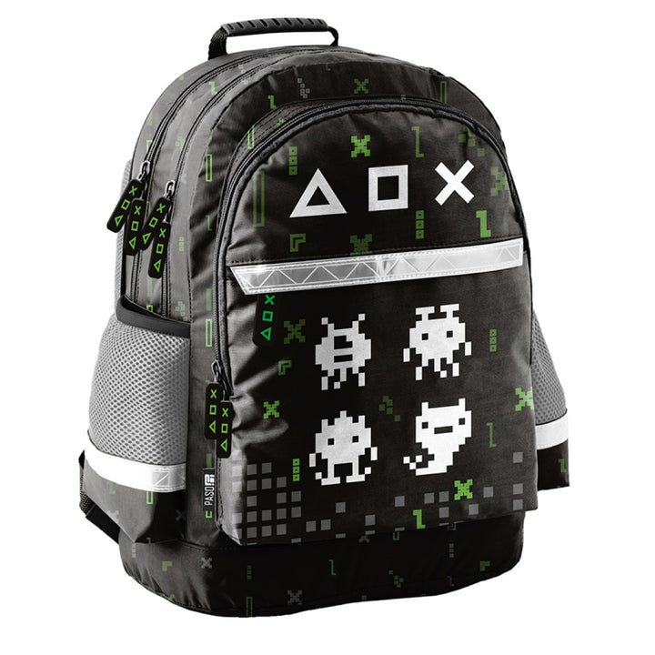 Paso PP23GE-116 Gaming School Backpack Bag Pockets 42x29x16 cm.