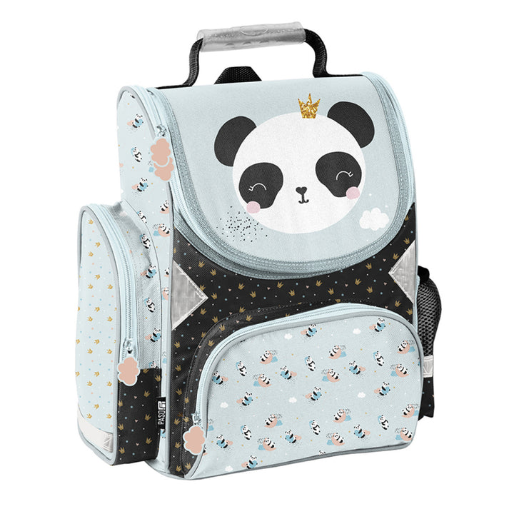 Paso PP23PQ-525 Backpack Scoile Panda Kids Pocket Zipper