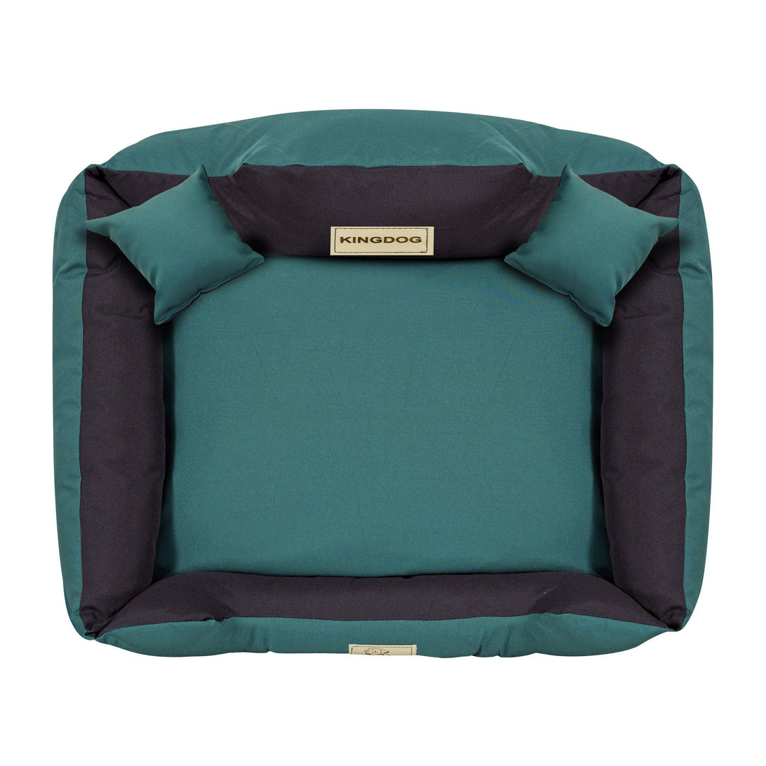 Panama Zippered Neamh-duillín KingDog Leaba Madra Sínte MM43 Leaba Peataí Leaba Peataí In-diúscartha Agus Innigh 100% Meáchan poileistir: 160 g/m2