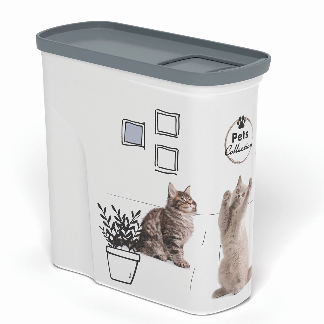 Curver PetLife 2L Pet Food Storage Container Dog Cat Food Box with Lid