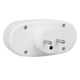 Maclean Current Outlet, Socket Splitter with 2 Sockets and Circuit Breaker, Type E, 2x16A, MCE337 E