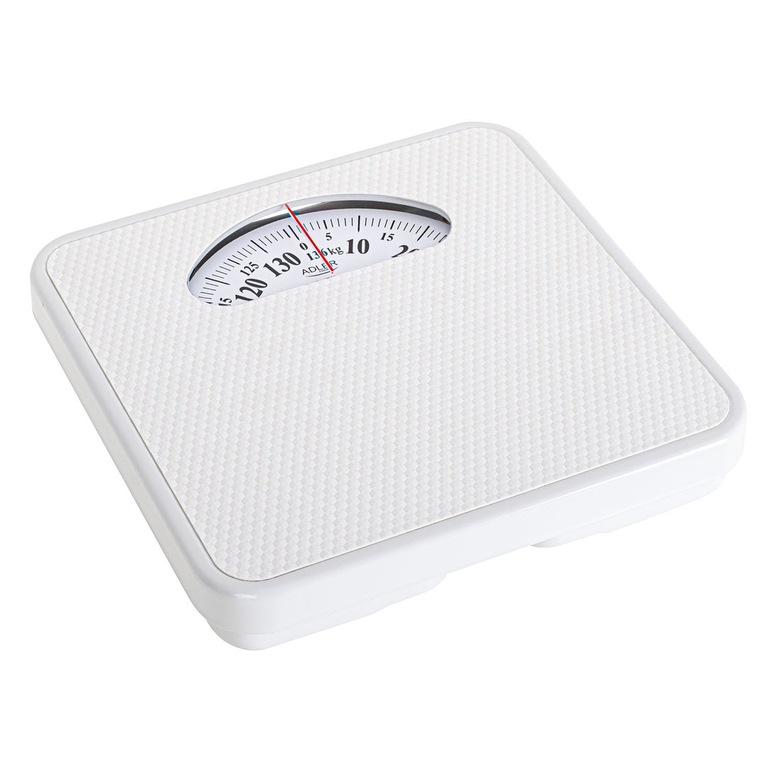 Mechanical bathroom scale Adler AD 8179 white white