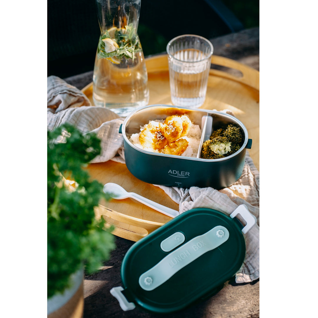 Heated food container 0.8 liters Adler AD 4505 green