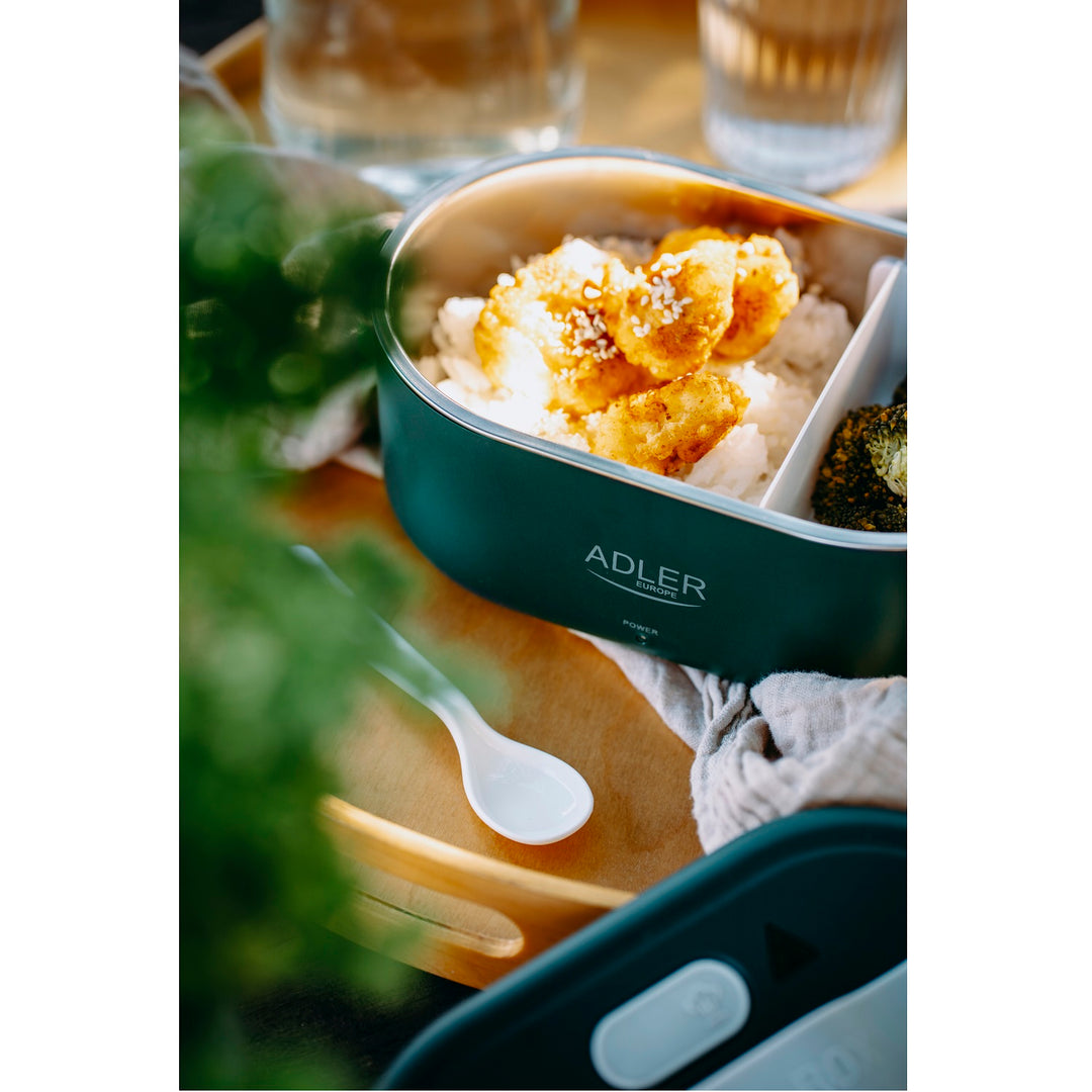 Heated food container 0.8 liters Adler AD 4505 green